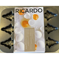 Ricardo Non-Stick Christmas tree Muffin Pan*