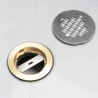 Nella Corner Mop Sink 26.5" x 26.5" x 16" with Drain Basket, Stainless Steel