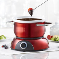 Trudeau Scarlet 3 In 1 Electric Fondue Set