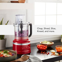 KitchenAid 13-Cup Food Processor with Dicing Kit, Empire Red