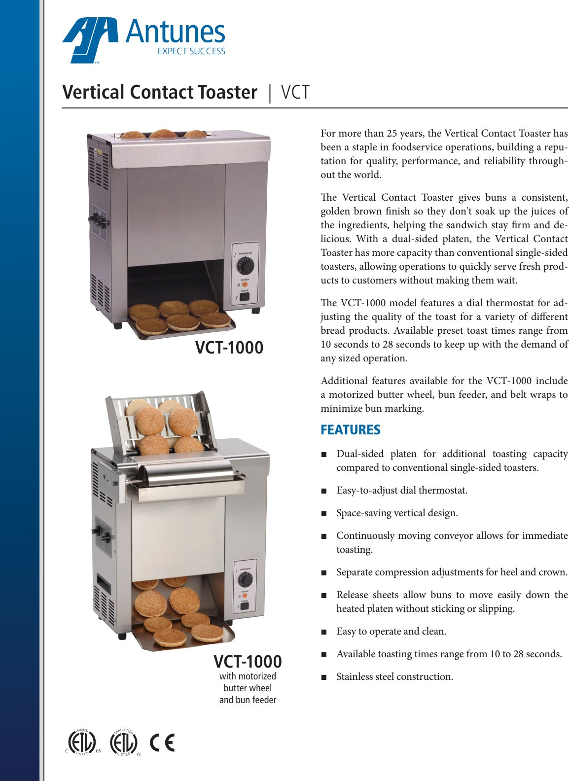 Spec Sheet