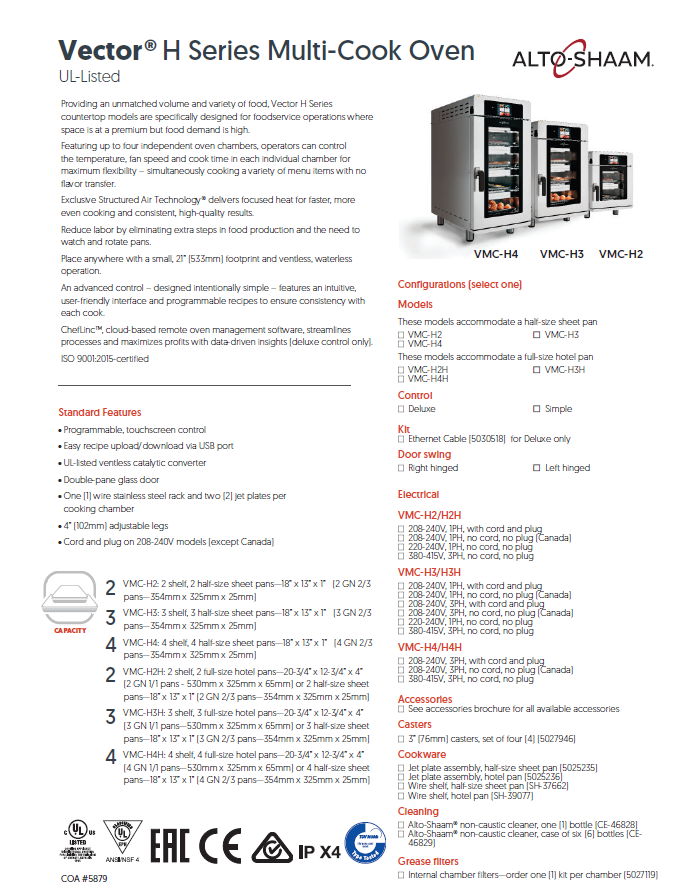 Specs Sheet