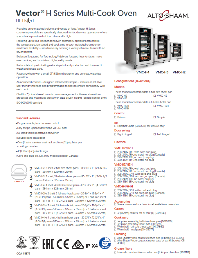 Specs Sheet