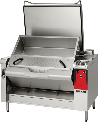 Vulcan PreciPan 28 Gallon Electric Automatic Tilting Braising Pan, 208V, 3 Phase