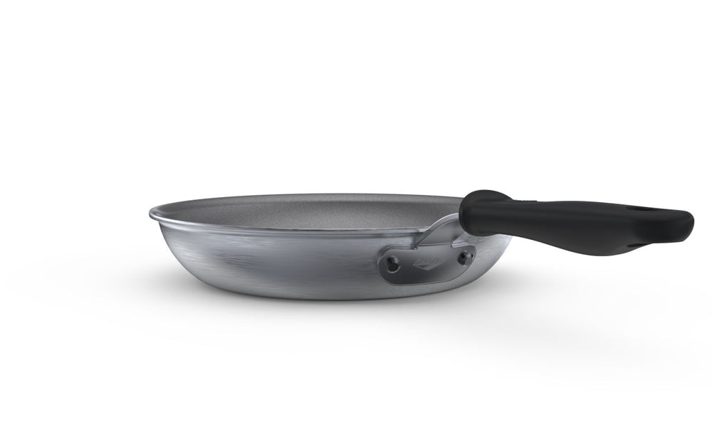 Vollrath Wear-Ever 8" Non Stick Fry Pan with Black Silicone Handle - Aluminum