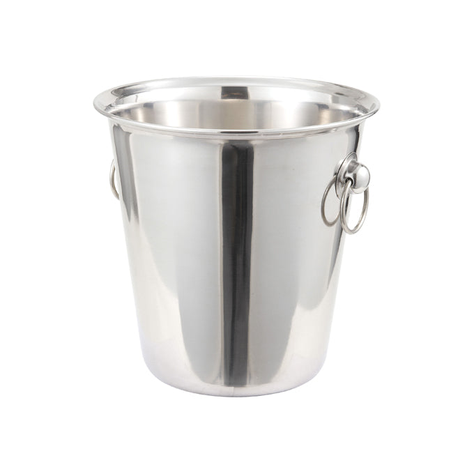 Winco 4 Qt Wine Bucket, Stainless Steel - WB-4