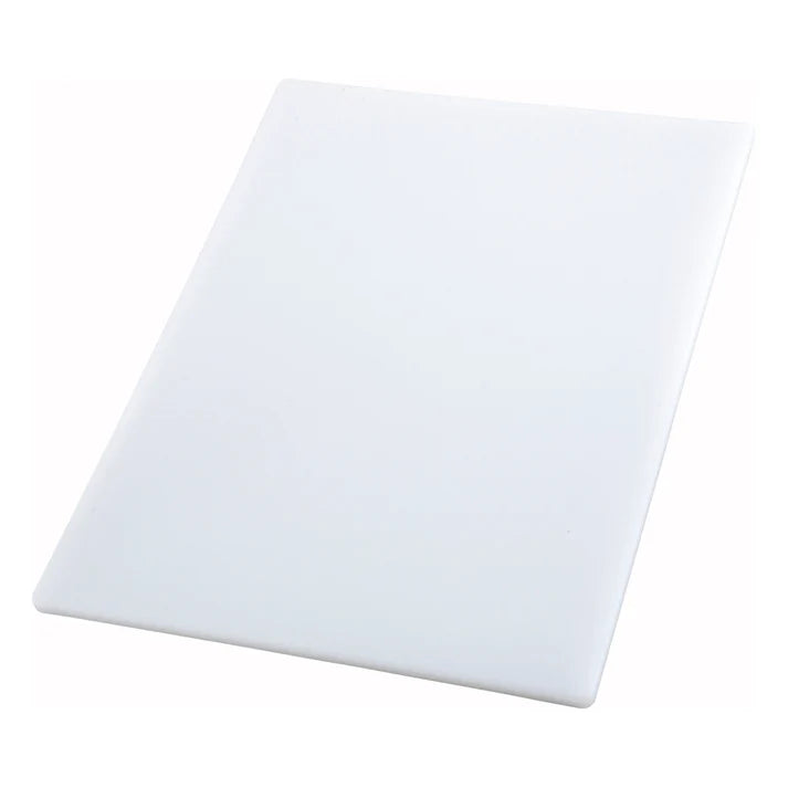 Winco 12" x 18" Cutting Board, White