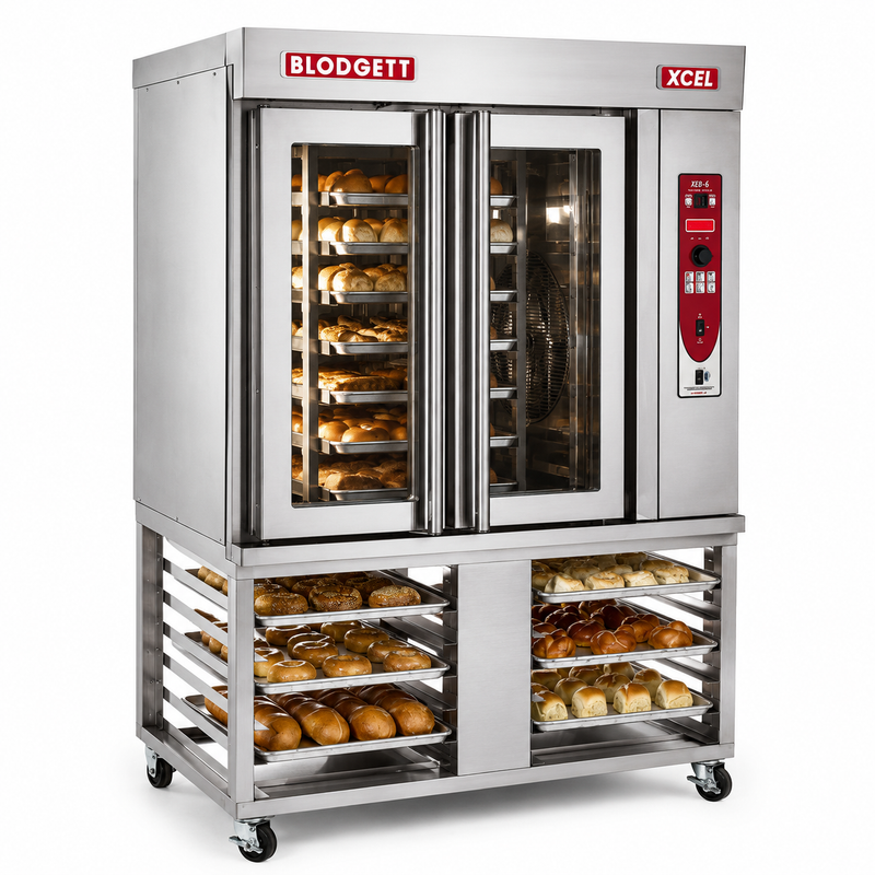 Blodgett XR8-G Mini Rotating Rack Bakery Oven, 8 Full Size Sheet Pan Capacity, Natural Gas 110,000 BTU