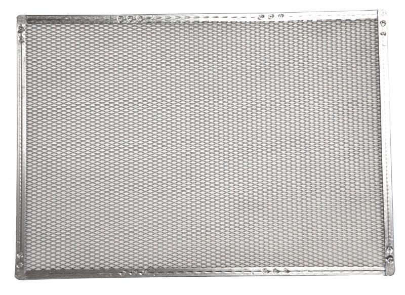 Nella 15" x 21" Rectangular Crimped Pizza Screen