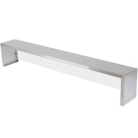 Vollrath Single Deck Cafeteria Sneeze Guard 76" x 10" x 13"