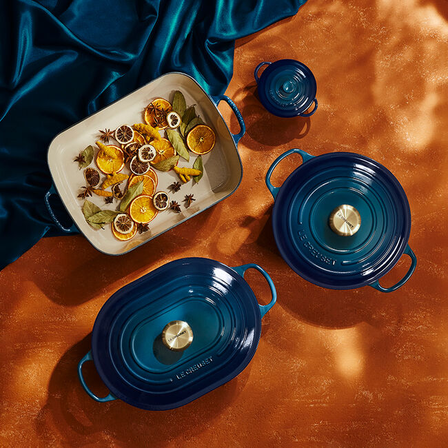 Le Creuset 4.9 Litre Rectangular Roaster, Agave