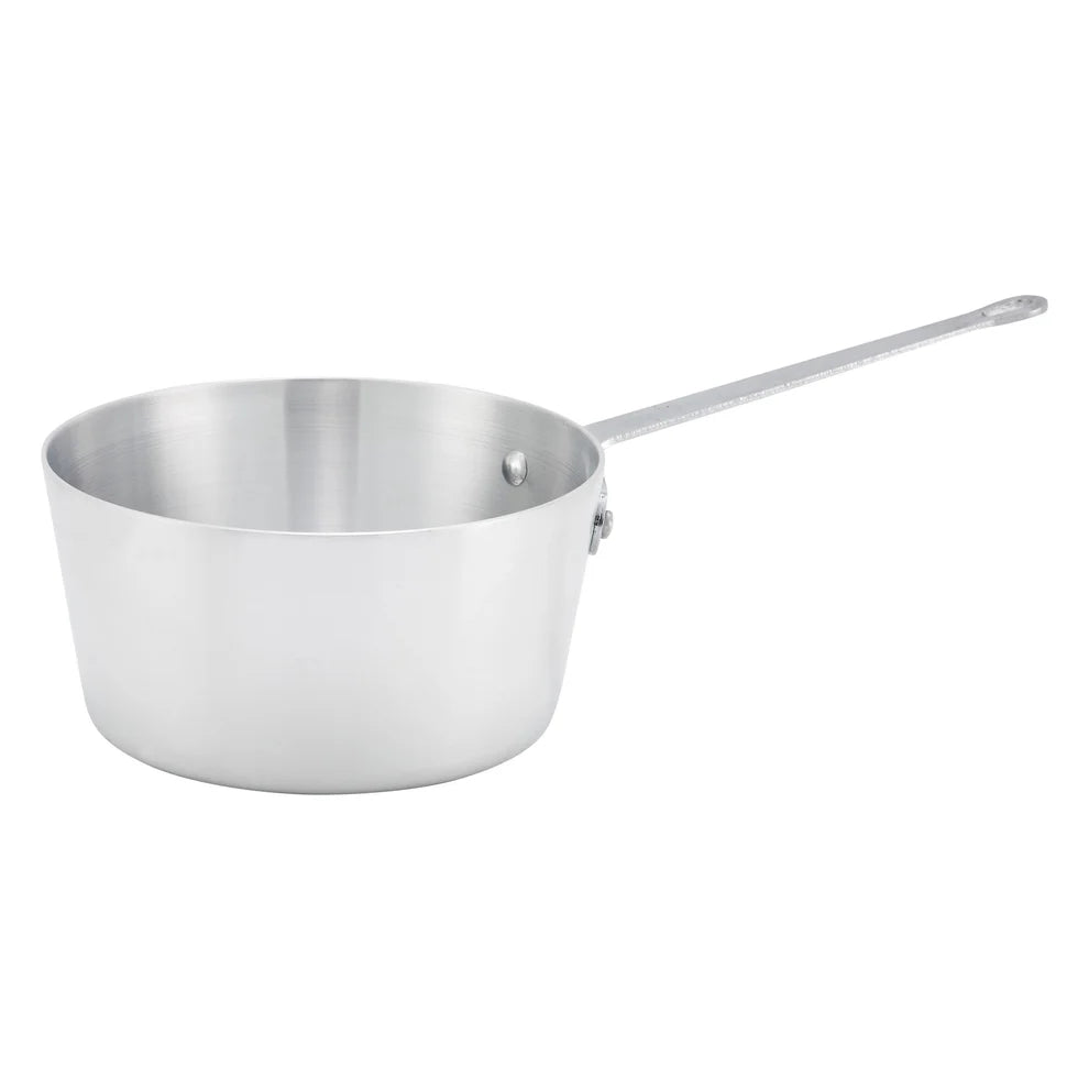 Winco 2.5 Qt Tapered Sauce Pan, Aluminum
