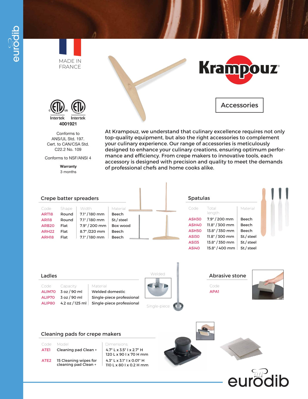Spec Sheet
