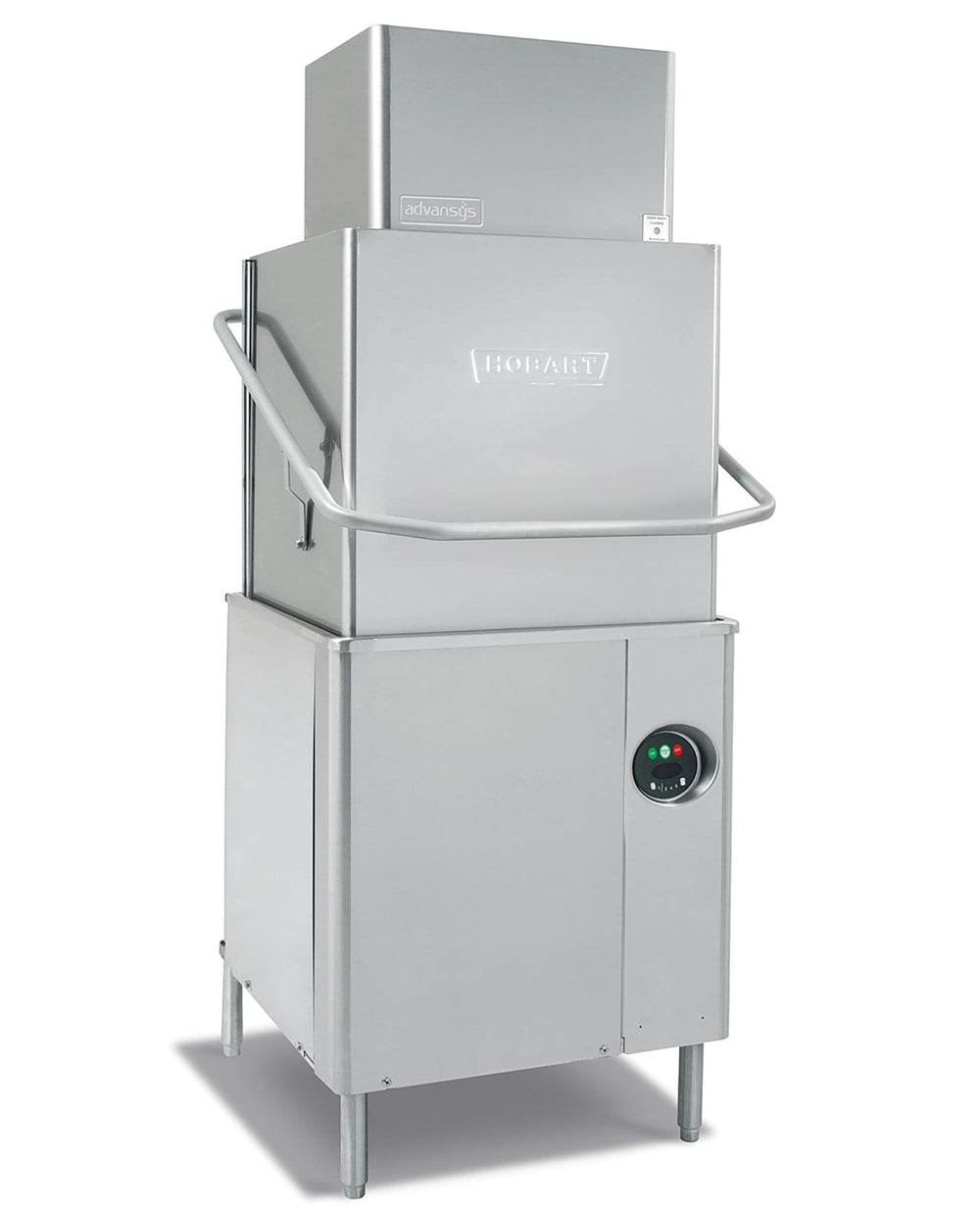 Hobart Advansys Door Type Ventless Tall Dishwasher High Temp with Booster Heater - 208-240V 3 Phase