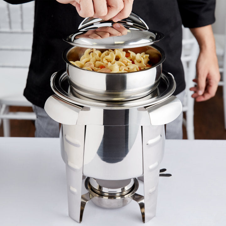 Vollrath Maximillian Steel 4.2 Qt Round Chafing Dish