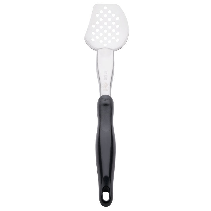 Vollrath 13.5" Perforated Serving Spoon, Heavy Duty, Black Handle