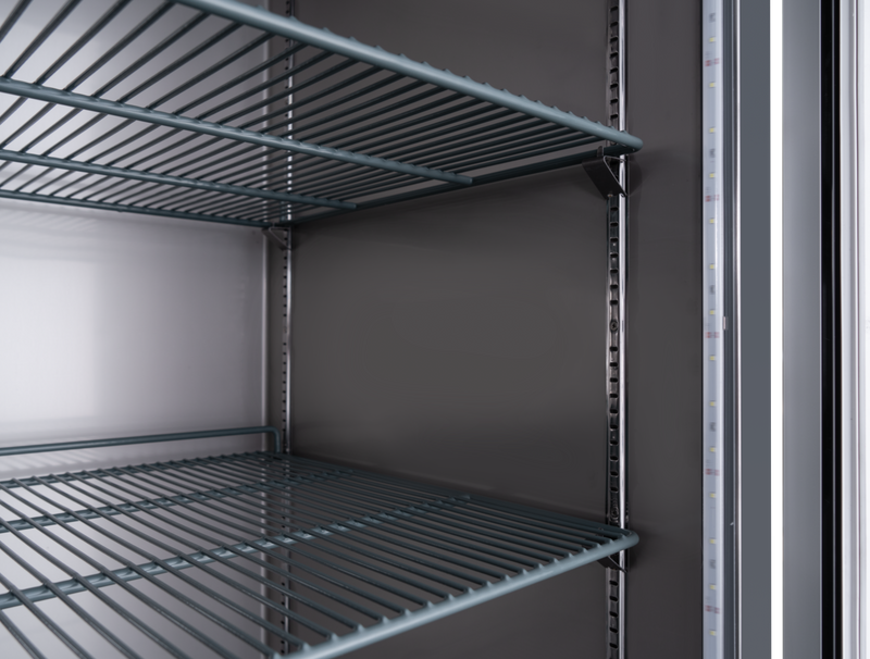 Nella 54" Reach In Refrigerator with 2 Solid Doors