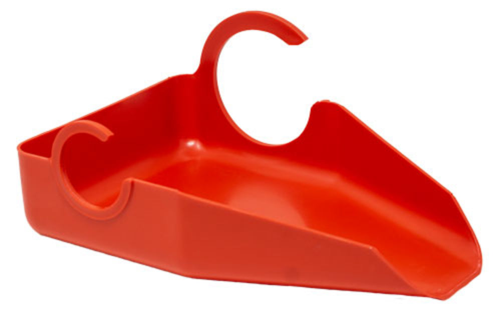 Trento Tomato Manual Squeezer with Red Plastic Funnel and Drip