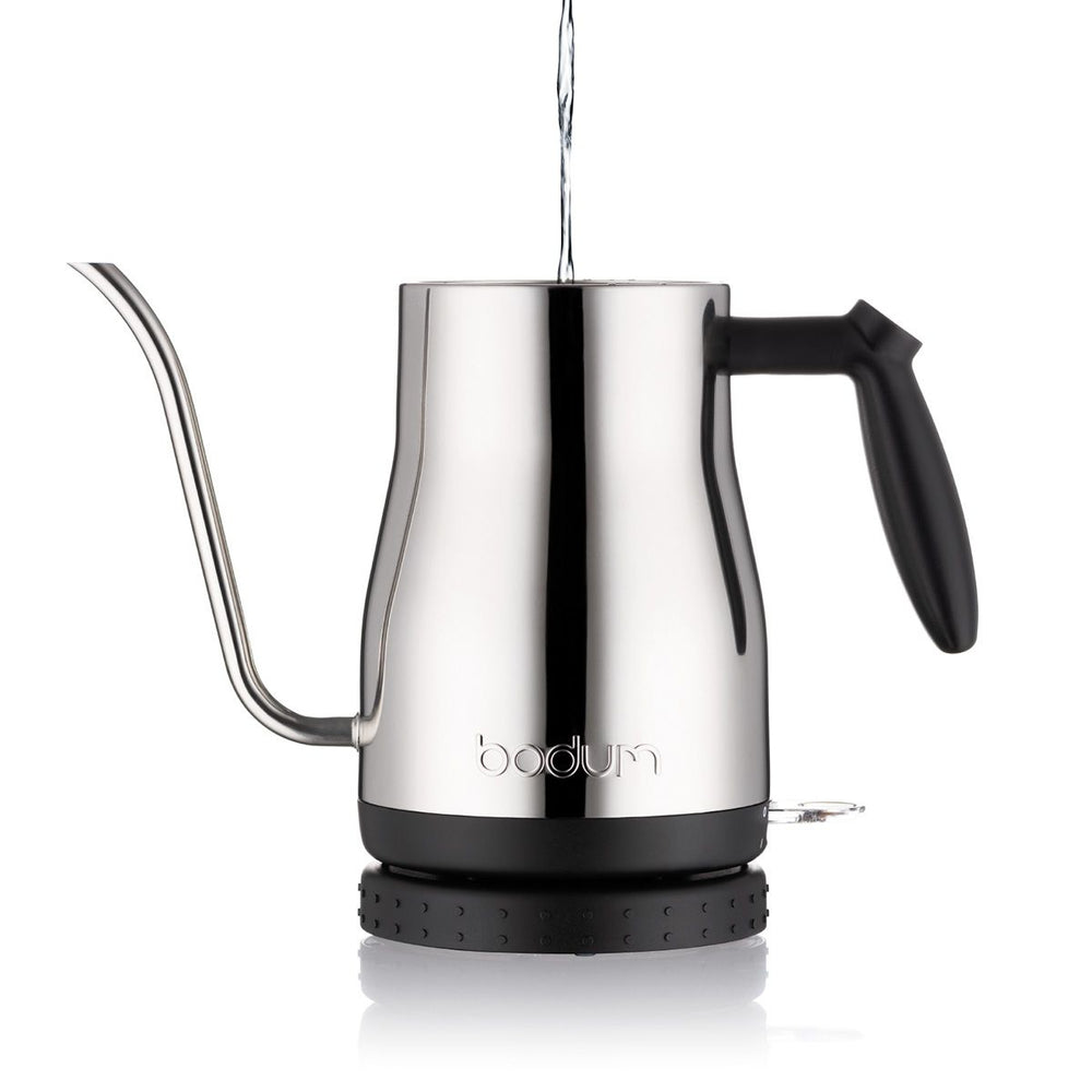 Bodum Bistro 1 L Gooseneck Electric Water Kettle, Stainless Steel