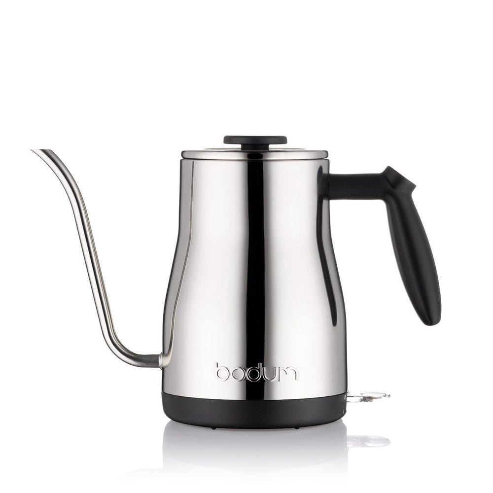 Bodum Bistro 1 L Gooseneck Electric Water Kettle, Stainless Steel