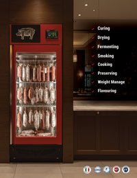 Stagionello 220 Lb Curing Cabinet with ClimaTouch & Fumotic Controls