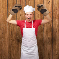 Fred Grizzly Bear Hands Oven Mitts