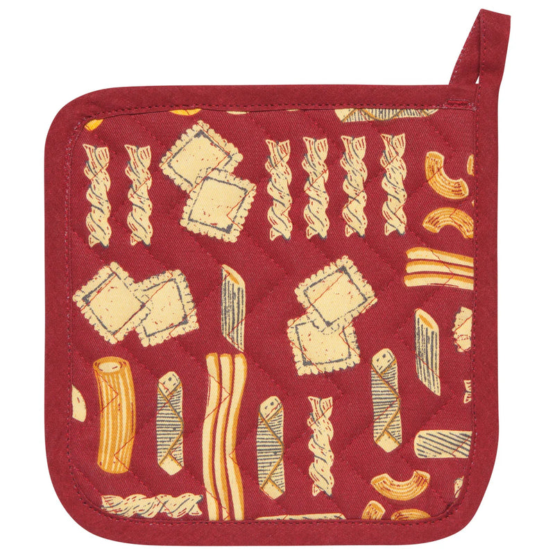 Now Design Buona Pasta 8" x 8" Chef Potholders