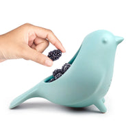 Fred Blue Bird Ceramic Colander