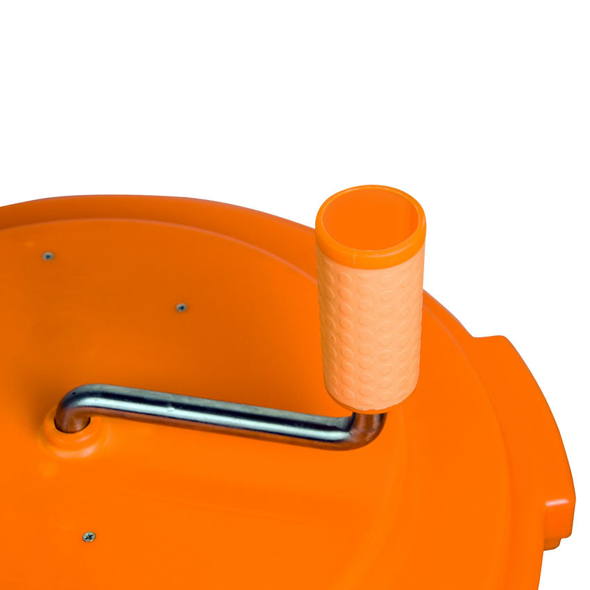 Nella 19 Litre Manual Salad Spinner, Orange