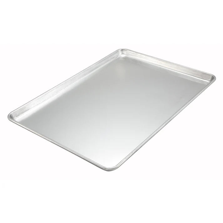 Winco Half Size Sheet Pan, Aluminum, Closed Bead, 13" X 18"