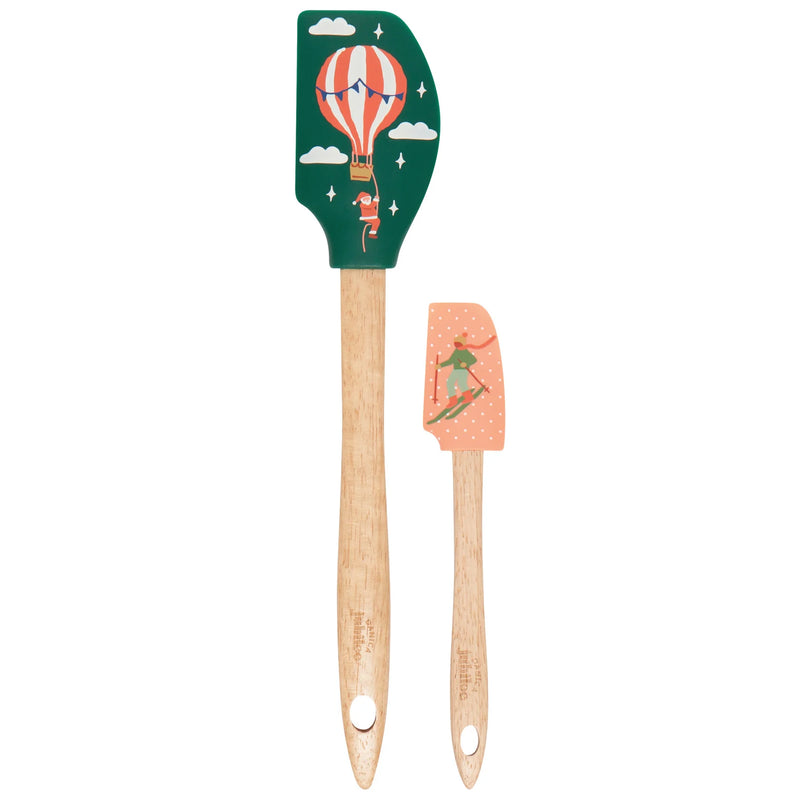 Jubilee Candy Cane Lane Spatulas, Set of 2