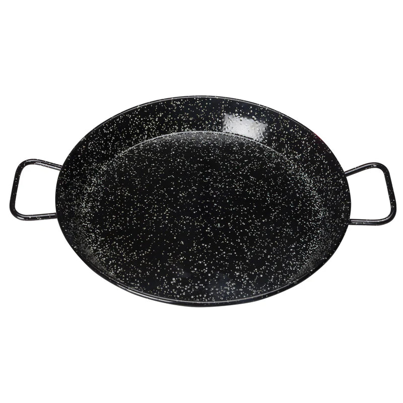 Winco 11" Paella Pan, Enameled Carbon Steel