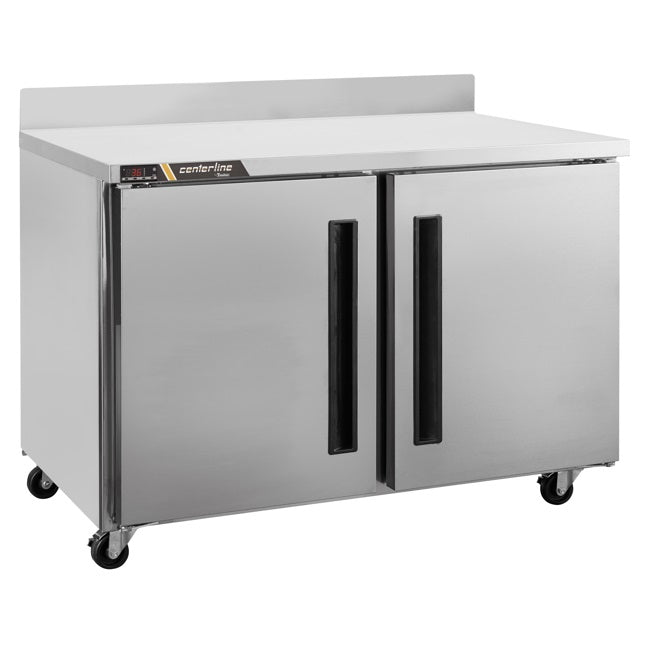 Centerline 48" Worktop Refrigerator with 2 Solid Doors