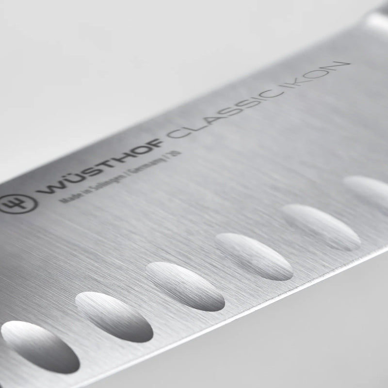 Wusthof Classic 7" Ikon Santoku Knife, Hollow Edge