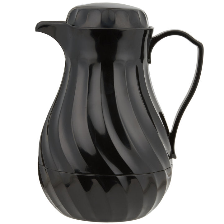 Vollrath Tilt & Pour 64 Oz Insulated Beverage Server, Black