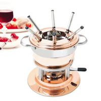 Swissmar Lausanne 11 Piece Copper Fondue Set