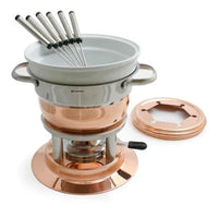 Swissmar Lausanne 11 Piece Copper Fondue Set