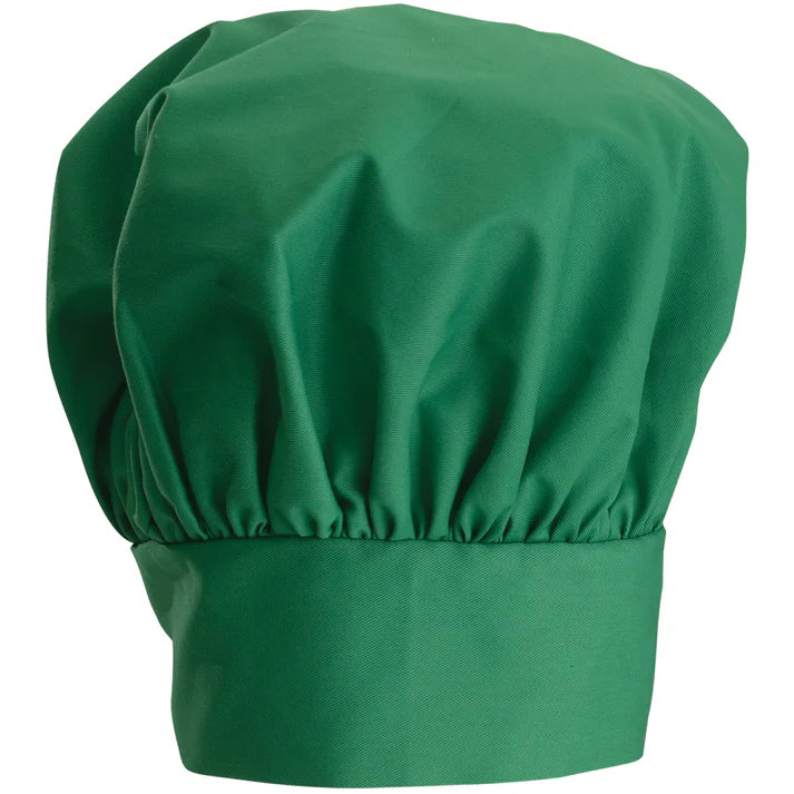 Winco 13" Chef Hat, Bright Green - CH-13LG