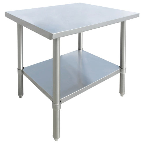 Nella 19136 24" x 30" All Stainless Steel Worktable – Nella Cutlery