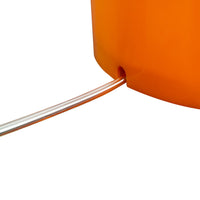 Nella 19 Litre Manual Salad Spinner, Orange