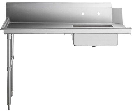 Nella 60" Soiled Dishtable Left Side with Sink