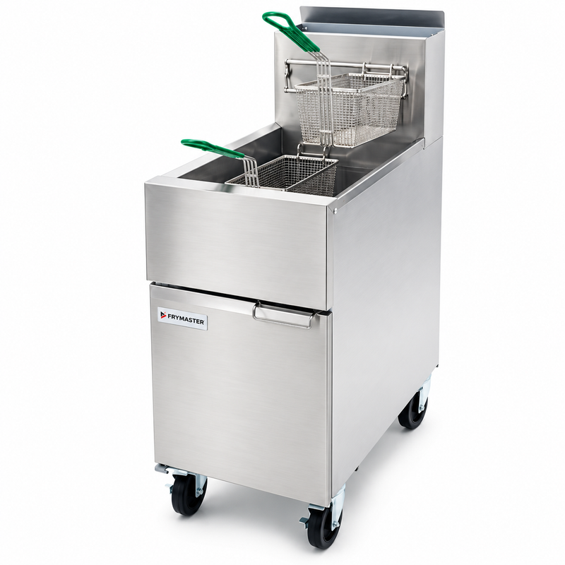 Dean 50 lb Floor Fryer Natural Gas 120,000 BTU