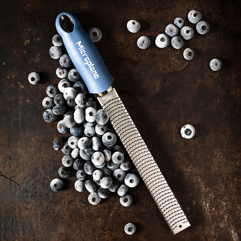 Microplane 12" Premium Classic Zester / Grater, Sky Blue