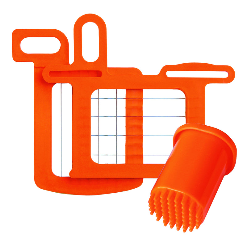 Dynamic 3/4" Grid Set with Pusher for DynaCube Dicers