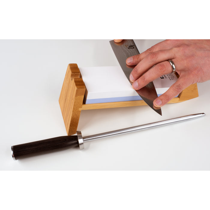 Shun Classic 3 Piece Sharpening Stone Set 1000 & 6000 Grit