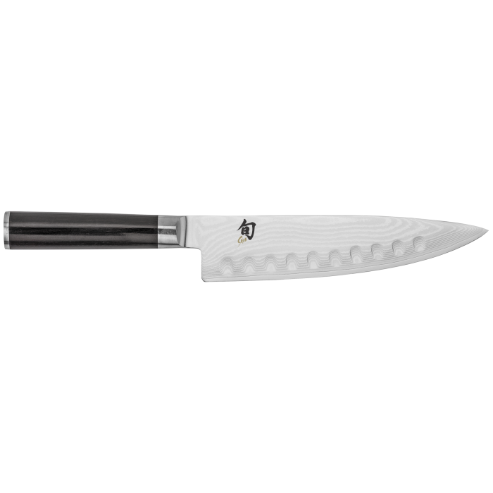 Shun DM0719 Classic 8" Chef's Knife with Granton Edge