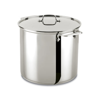 All-Clad 16 Qt Stock Pot with Lid, Stainless Steel
