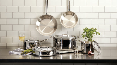 All-Clad d3 8" Fry Pan, Stainless Steel