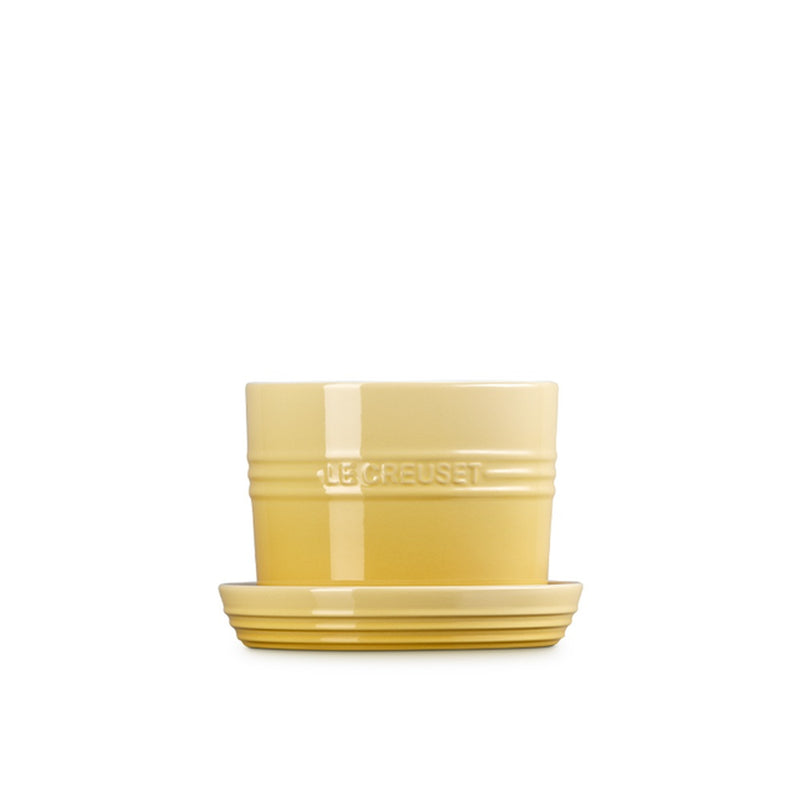 Le Creuset 14 cm Stoneware Herb Planter, Camomille
