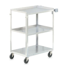 Vollrath Three Tier Utility Cart, Stainless Steel - 27.5" x 15.5" x 33"